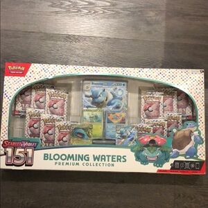 Pokemon Blooming Waters Collection Box, PREMIUM COLLECTION, Brand new and Limi